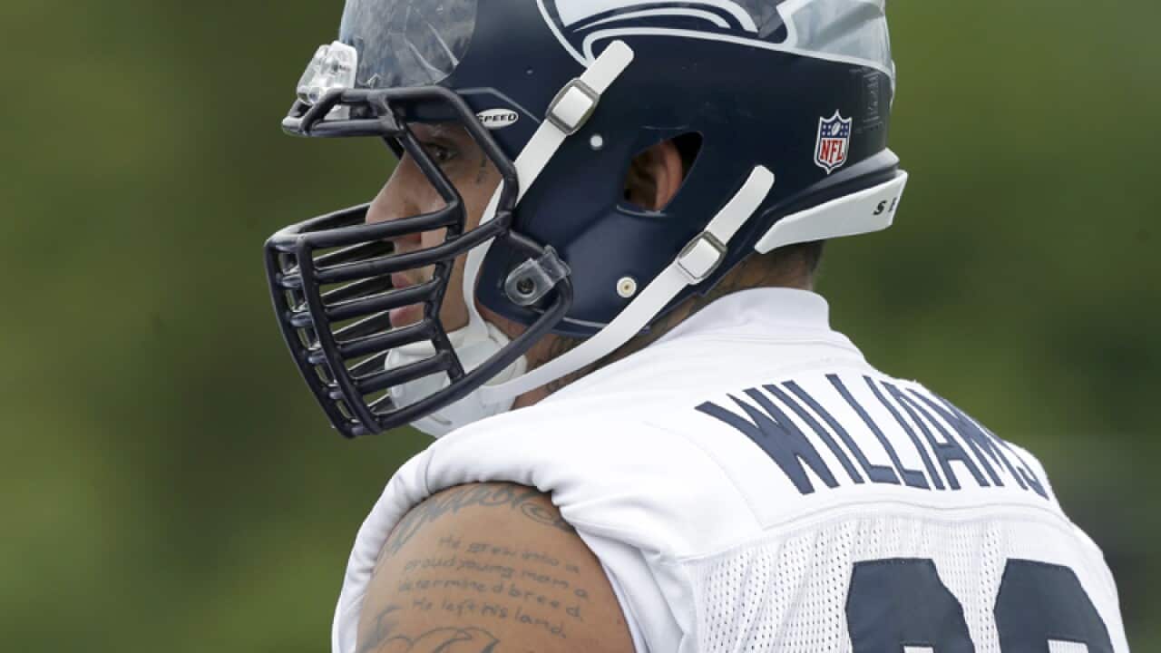 Seattle Seahawks rookie defensive tackle Jesse Williams