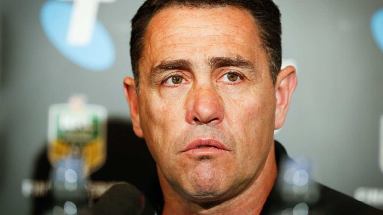 Sharks coach Shane Flanagan.