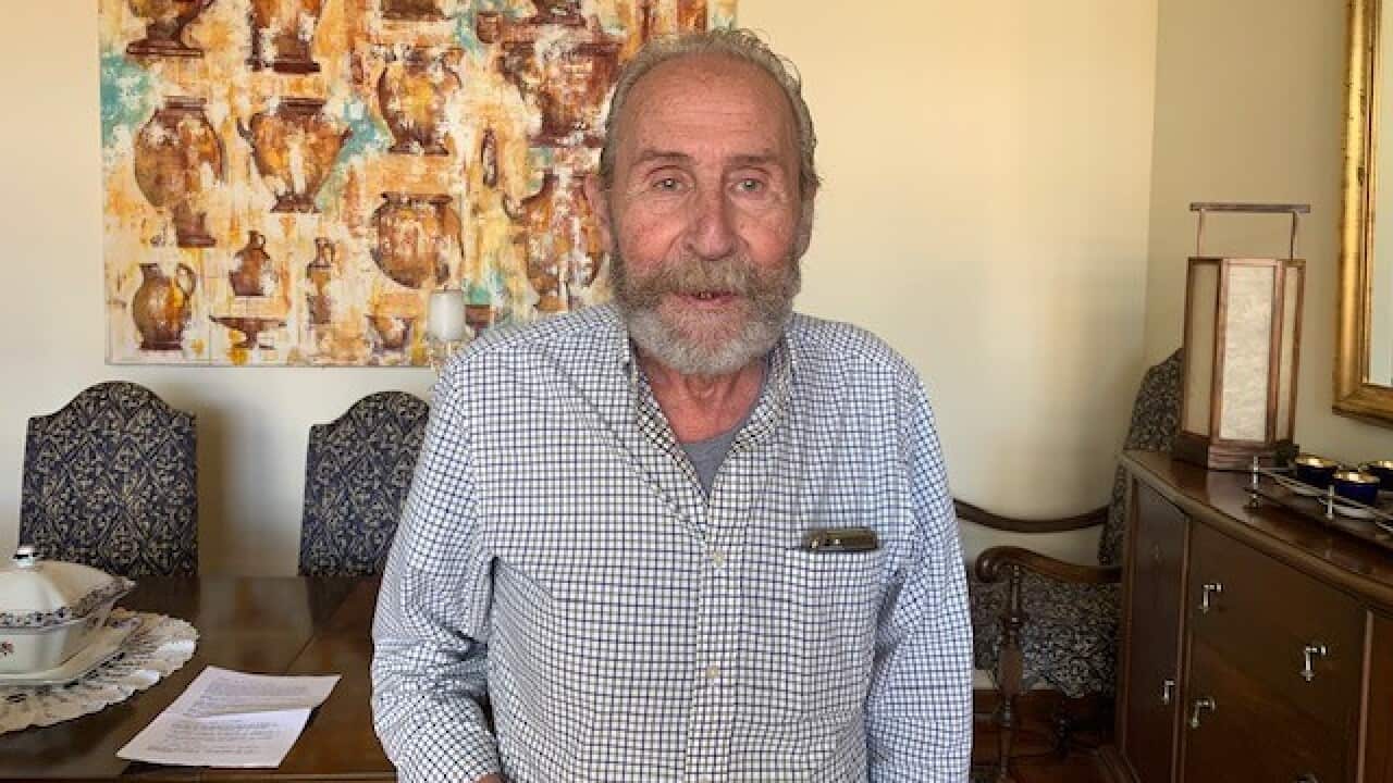 Pietro Schirru at home