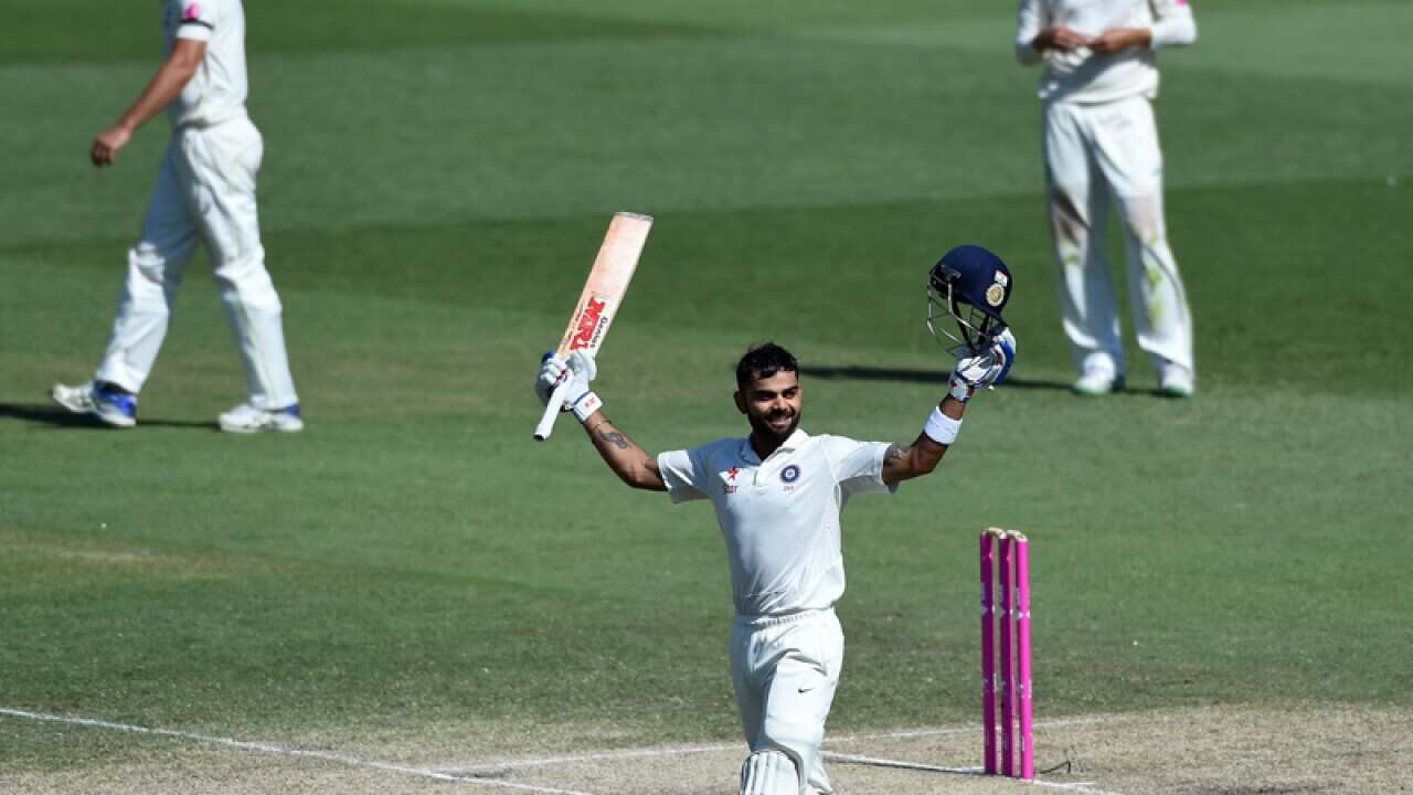 India's Virat Kohli