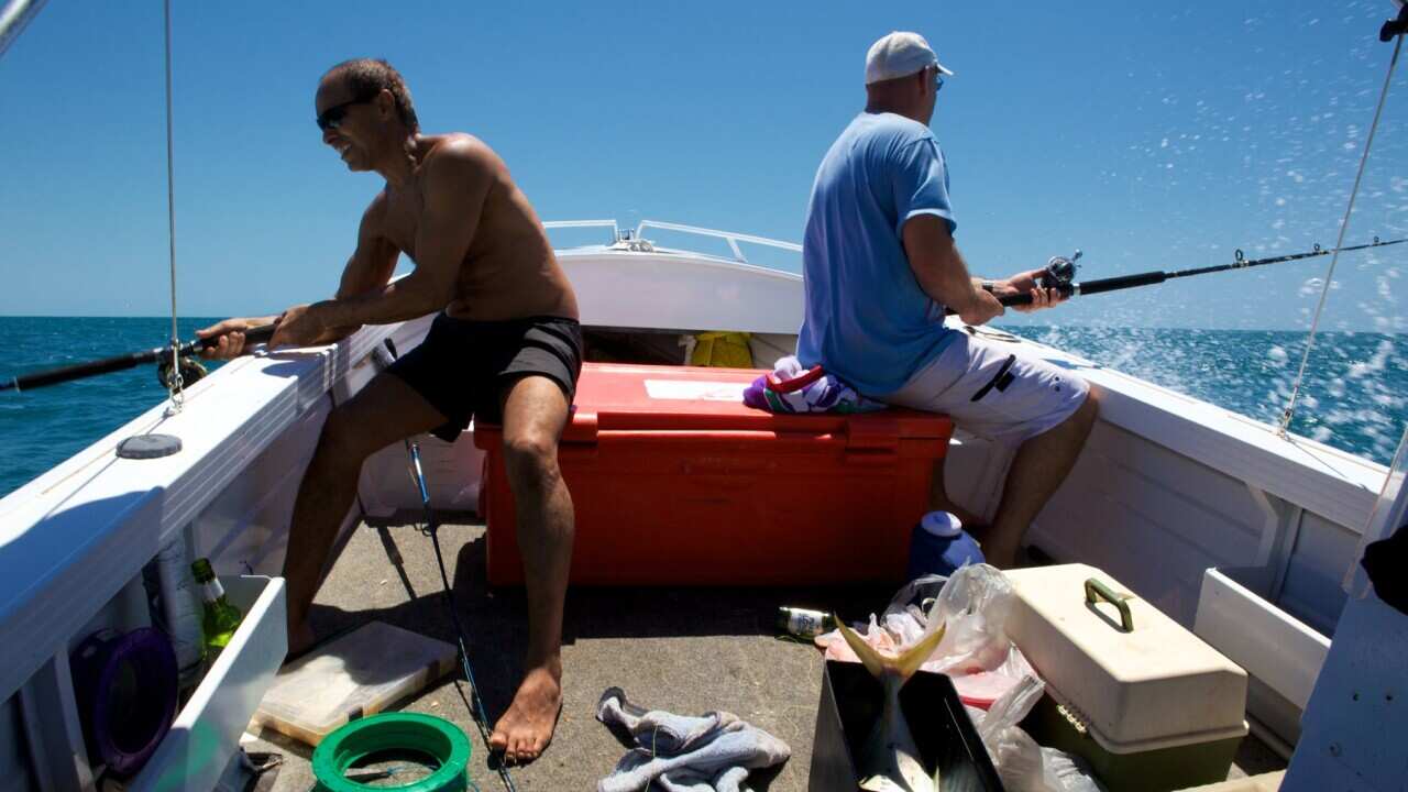 Fising at sea (GettyImages)
