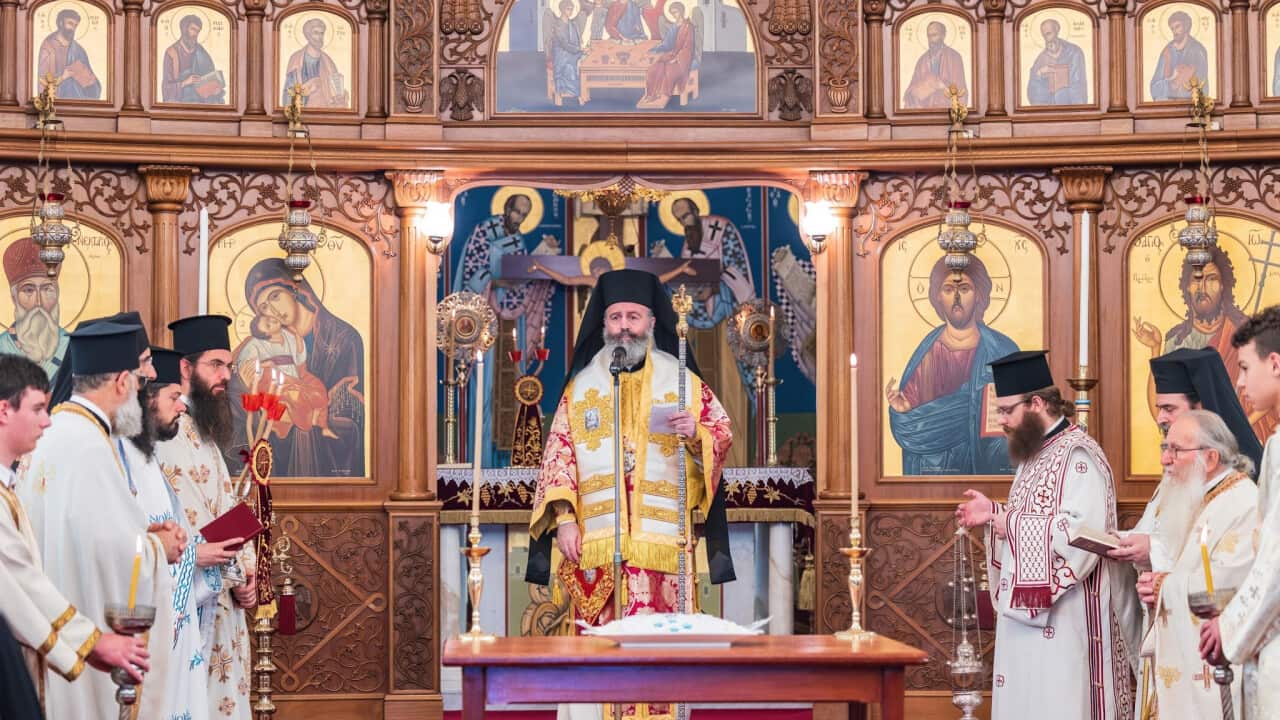 Από προηγούμενη επίσκεψε του Αρχιεπισκόπου μακαρίου στην Πέρθη Robi Gerovasilis Photography