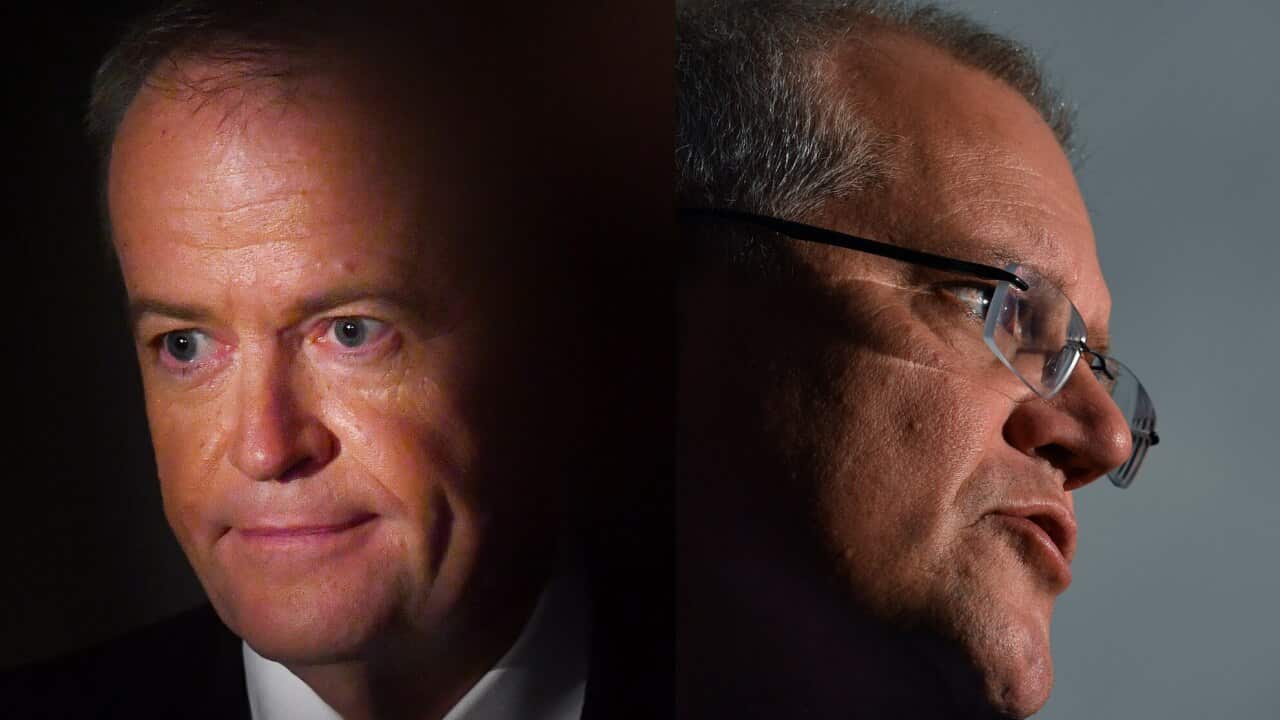 Prime Minister Scott Morrison and Opposition leader Bill Shorten will go head to head at the third leaders debate in Canberra on Wednesday night., 8 May 2019