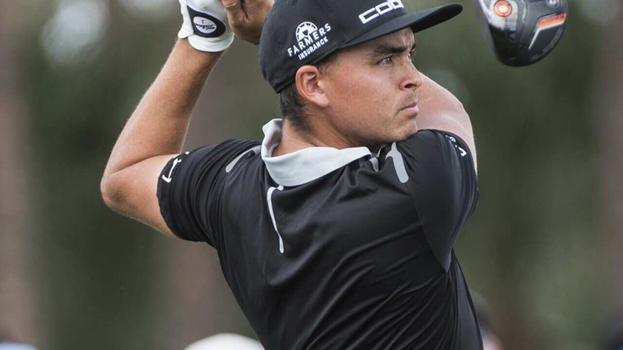 Golfer Rickie Fowler
