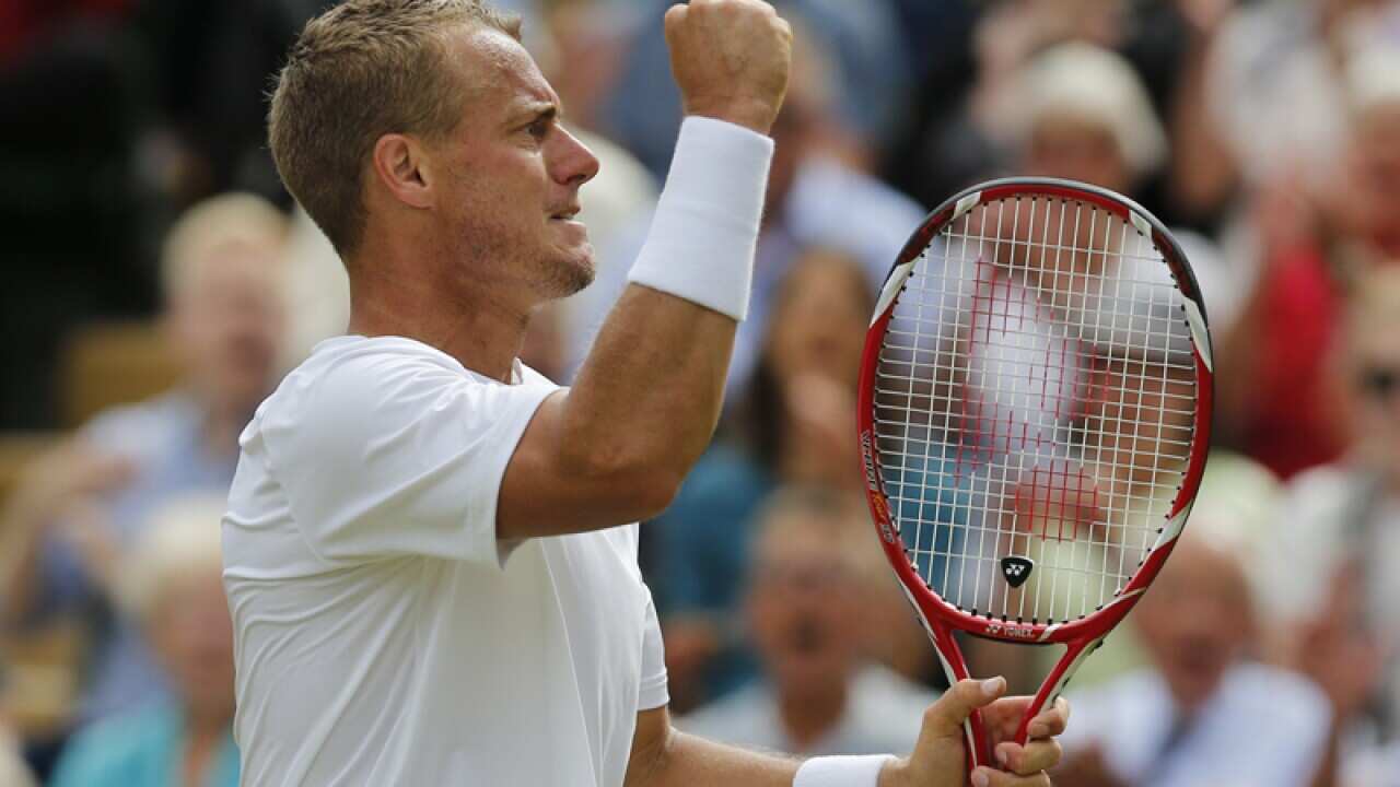 Lleyton Hewitt of Australia