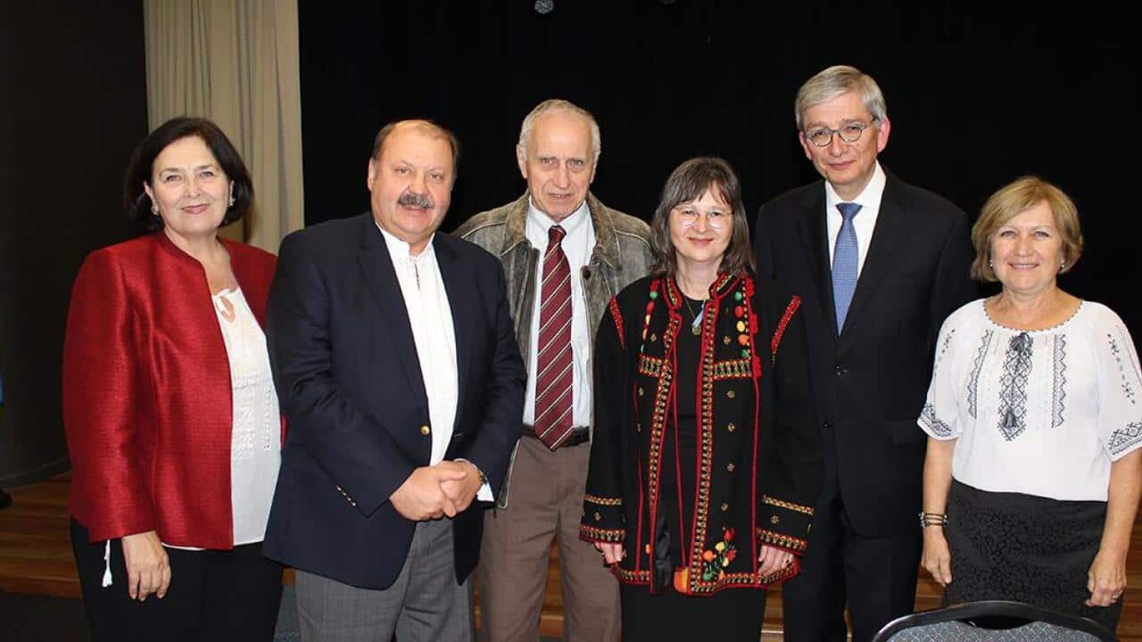 Sydney - celebration of 50 years of the Ukrainian World Congress, and 70 years of Ukrainian Settlement in Australia.