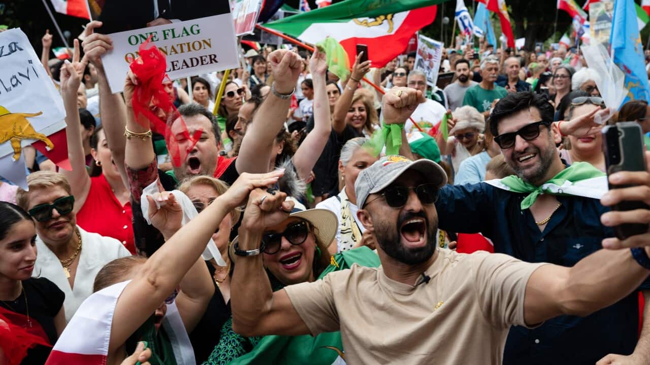 RALLY FOR IRAN SYDNEY