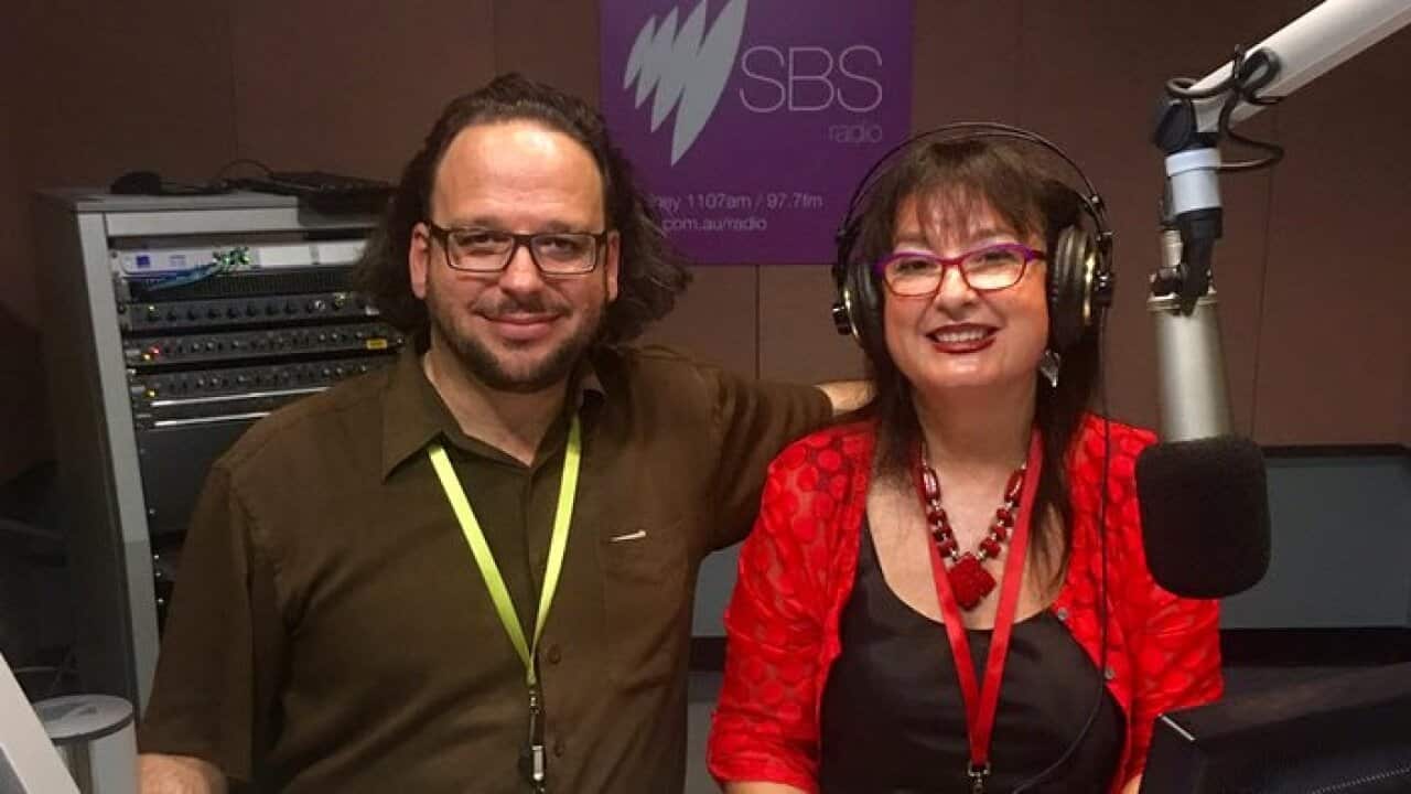 Prof Ghil'ad Zuckerman with Nitza Lowenstein