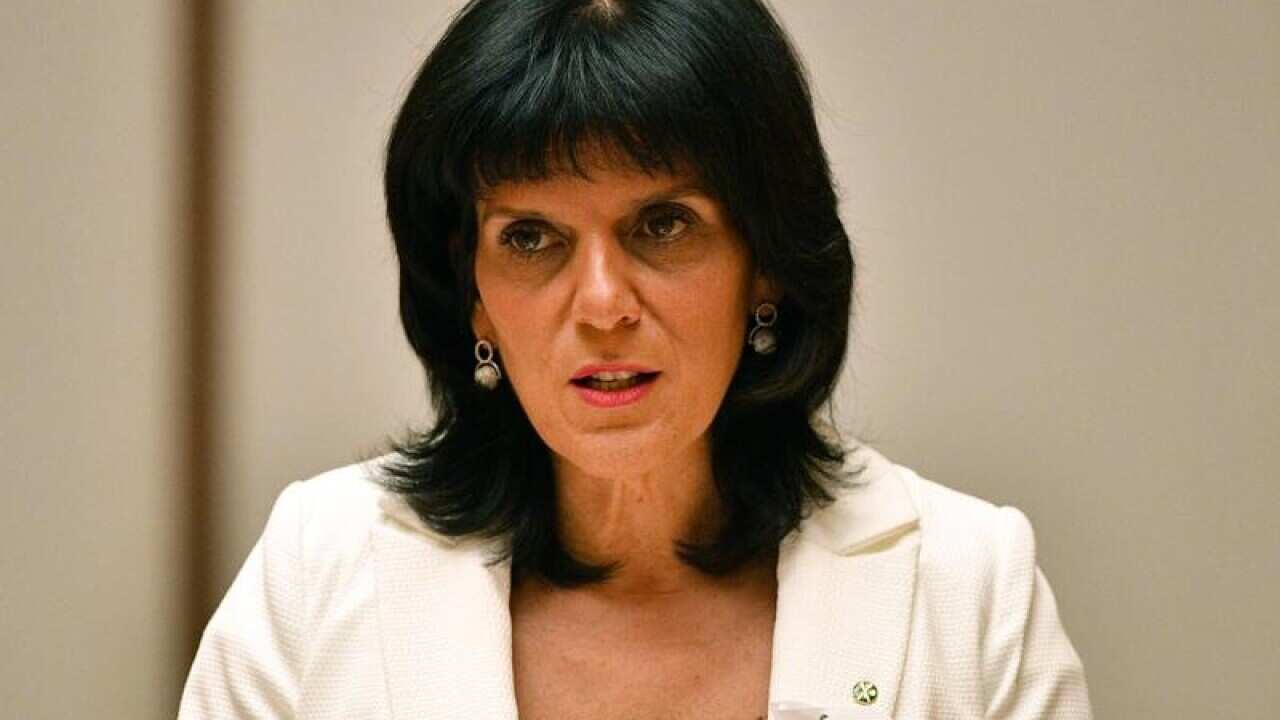 Liberal MP Julia Banks in federal parliament.