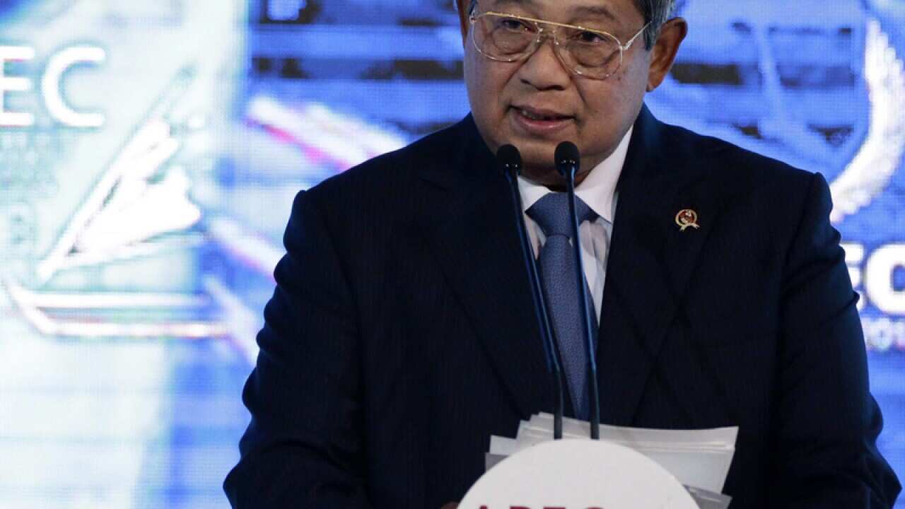 Indonesia's President Susilo Bambang Yudhoyono