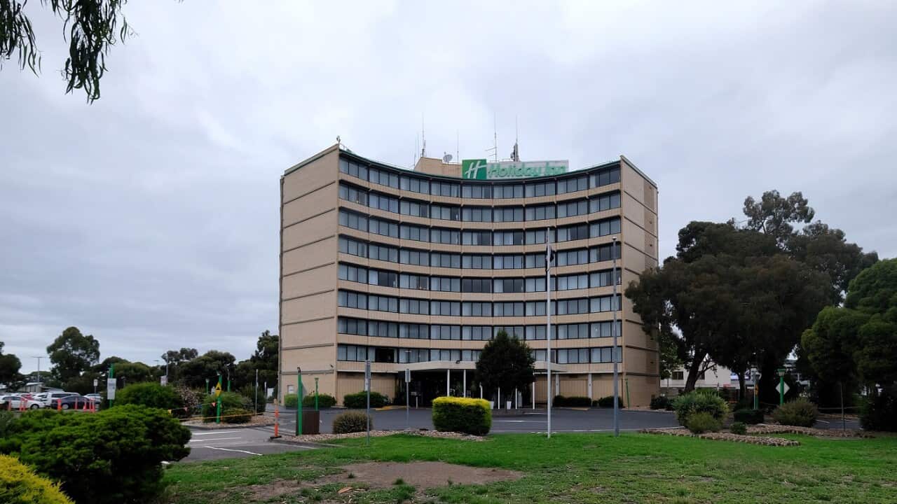 A general view of Holiday Inn at Melbourne Airport.
