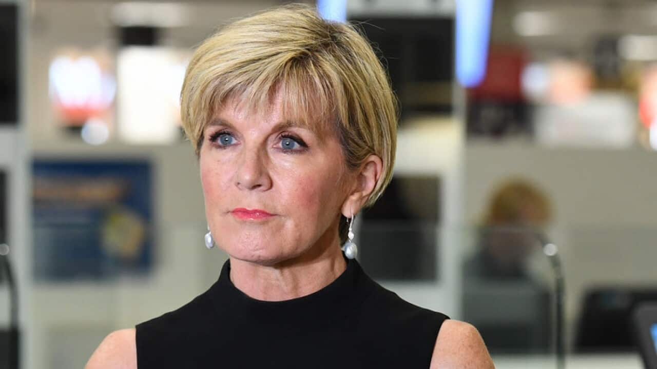 Foreign Minister Julie Bishop