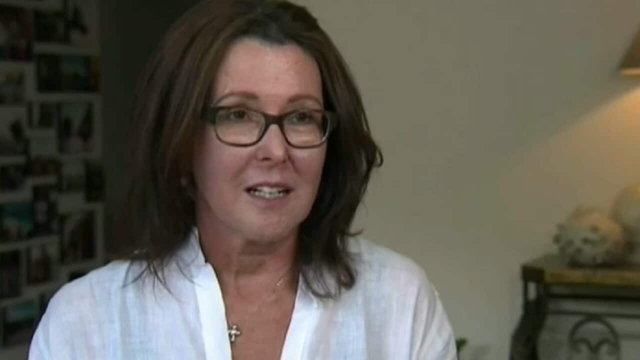 Caroline Bernardi was diagnosed with stage 3B lung cancer.