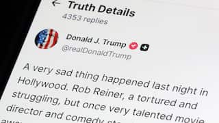 President Trump's social media post On The Death Of Actor And Director Rob Reiner