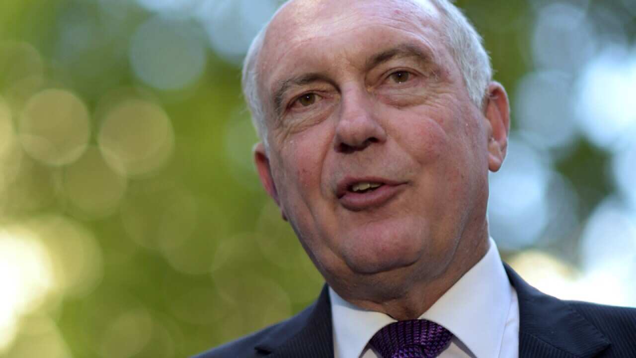 Leader of the Nationals Party Warren Truss.