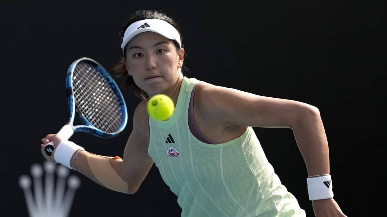 Australian Open Tennis - Wang Xinyu