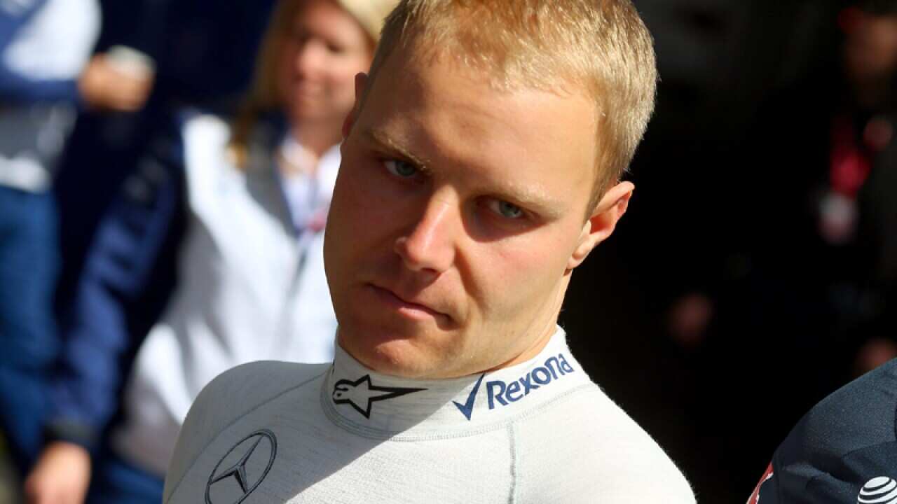 Formula One driver Valtteri Bottas