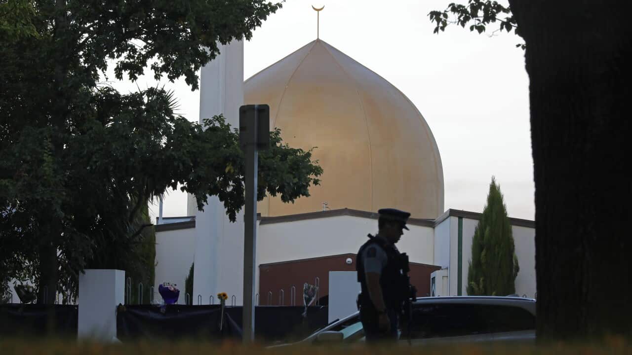 Al Noor mosque in Christchurch, New Zealand. 