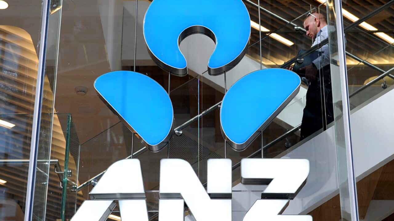 ANZ Bank signage