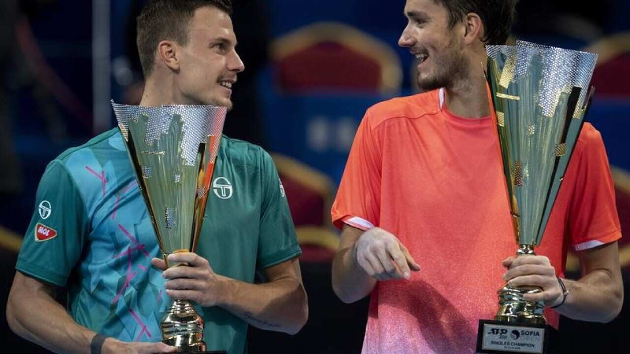 Russian ace Daniil Medvedev