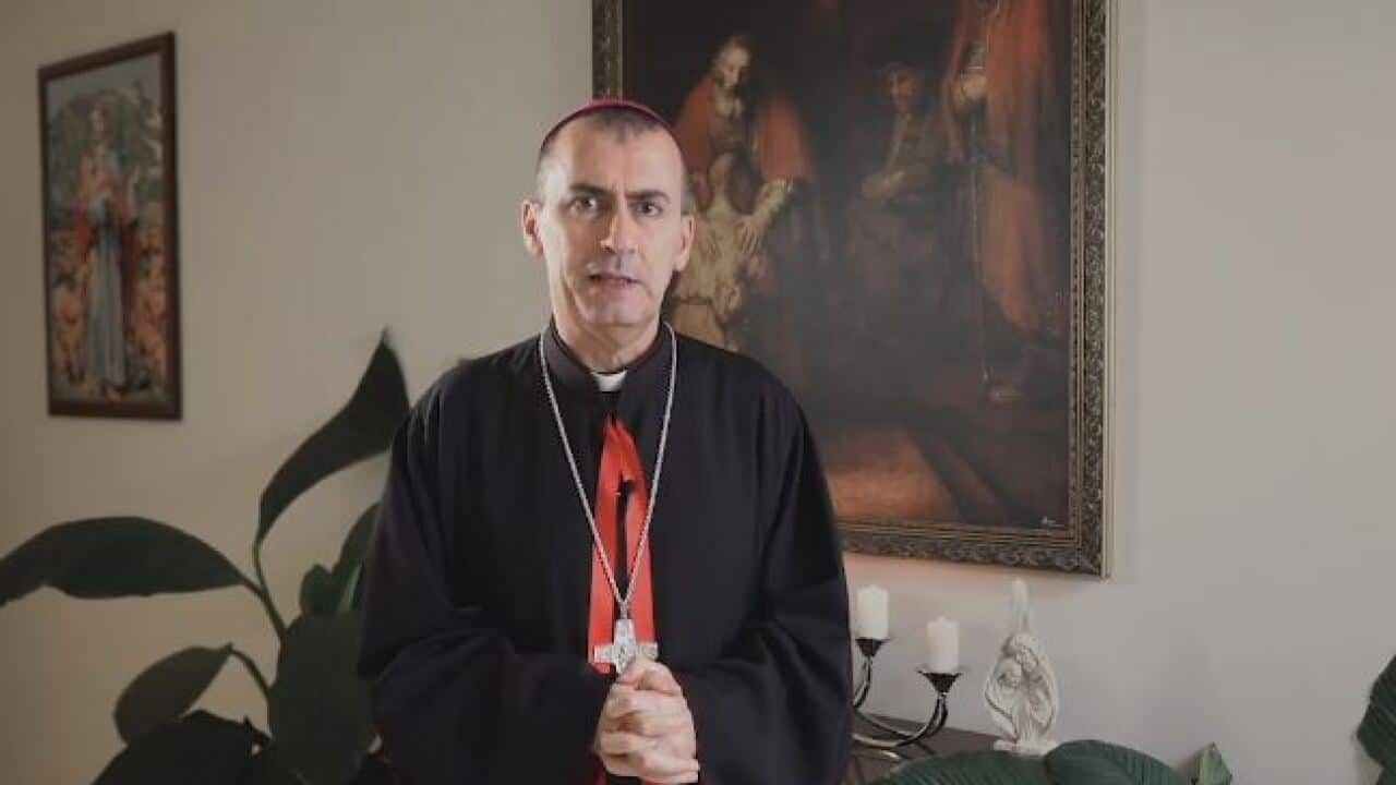 The Archbishop of St. Thomas the Apostle Chaldean diocese in Australia and New Zealand Bishop Amel Nona