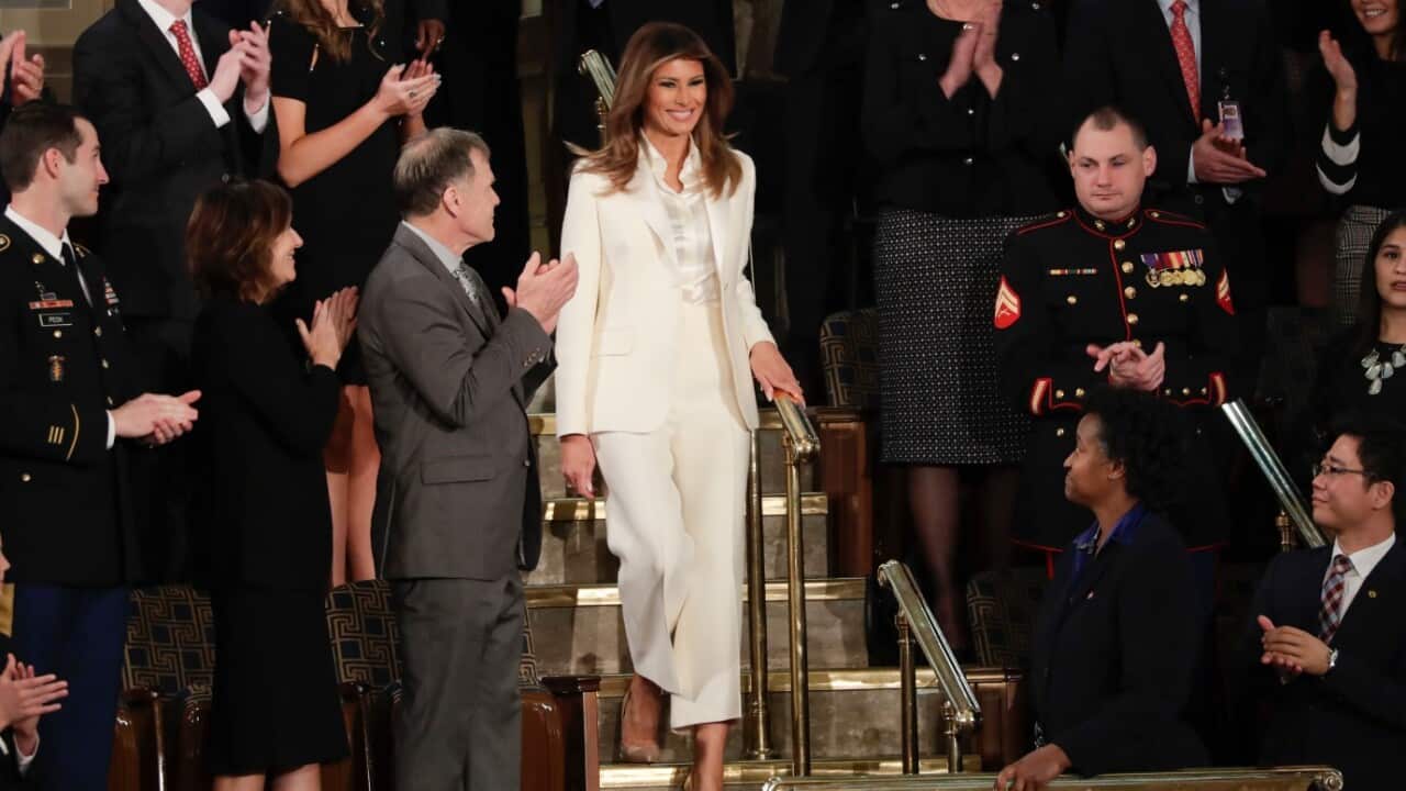 Melania braves public eye after Trump cheating claim with porn star