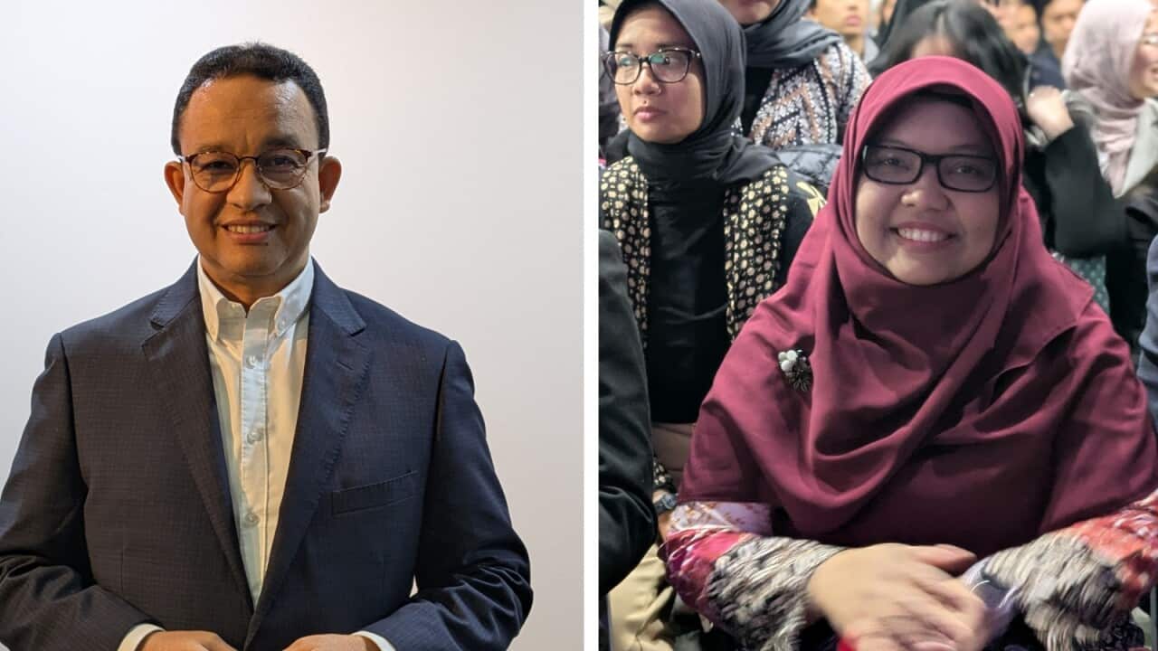 Left_ Anies Baswedan, right_ Yuli Rahmawati. Photo by Anne Parisianne.jpg