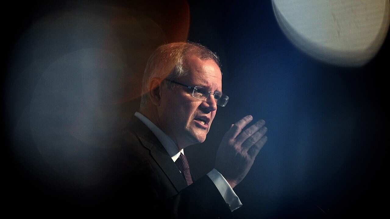 Federal Treasurer Scott Morrison 