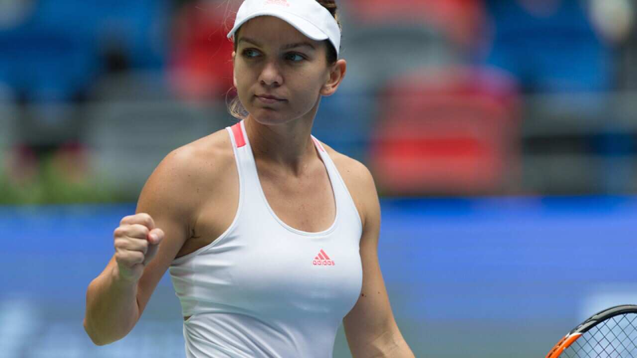 Romanian tennis player Simona Halep