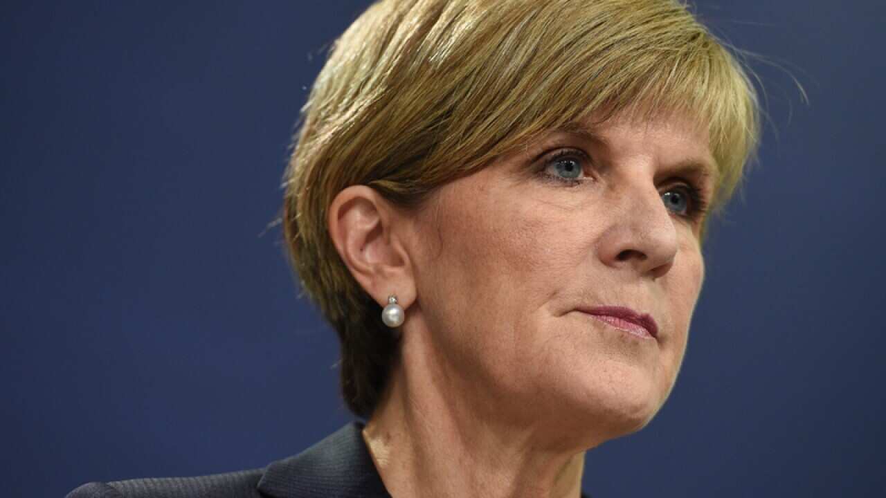 Foreign Minister Julie Bishop