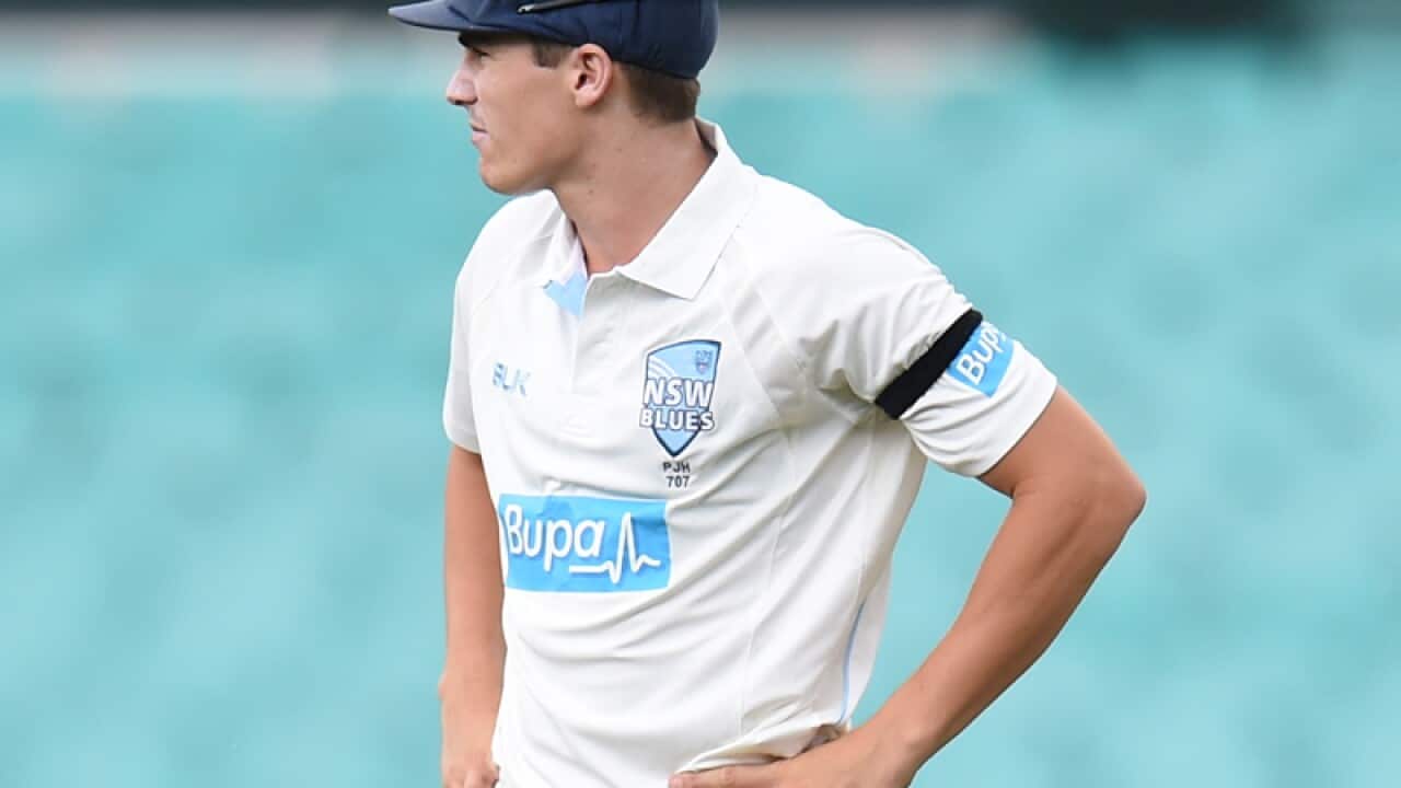 NSW Blues fast bowler Sean Abbott