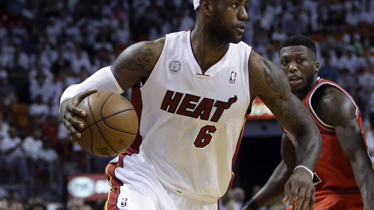 Miami Heat's LeBron James