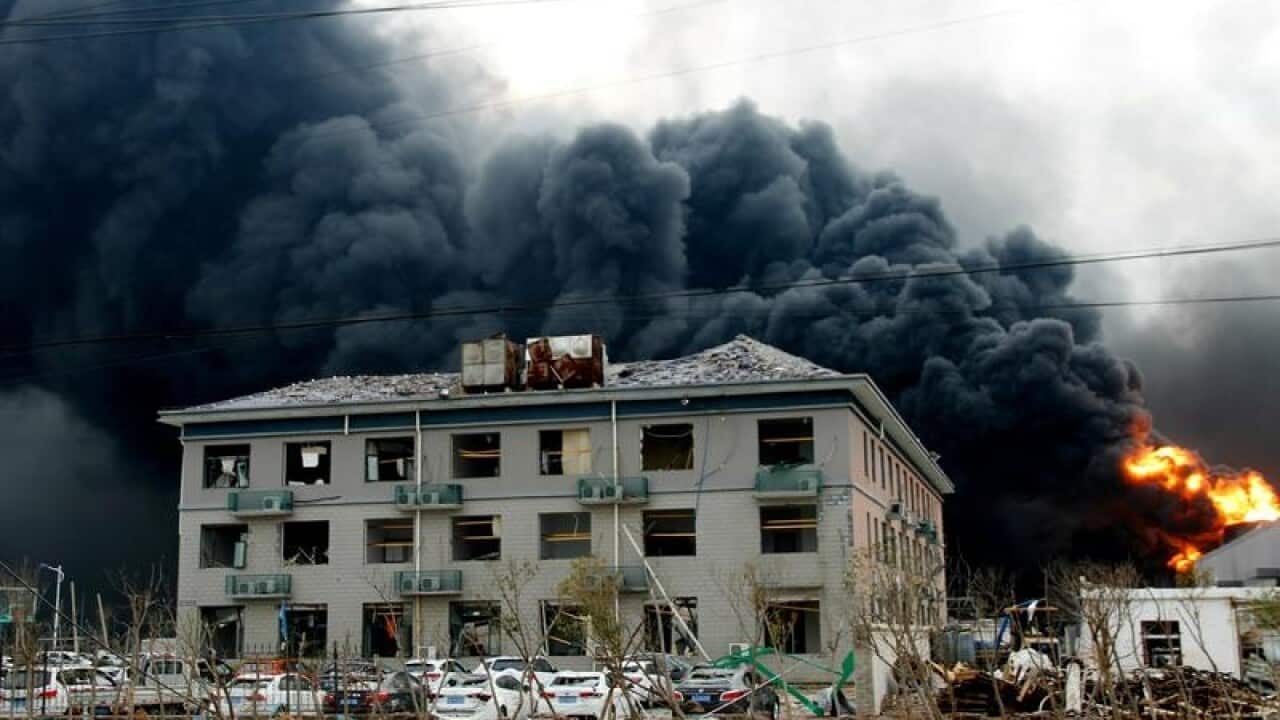 Explosion at Yancheng chemical plant