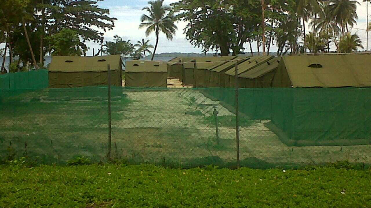 G Camp on Manus Island