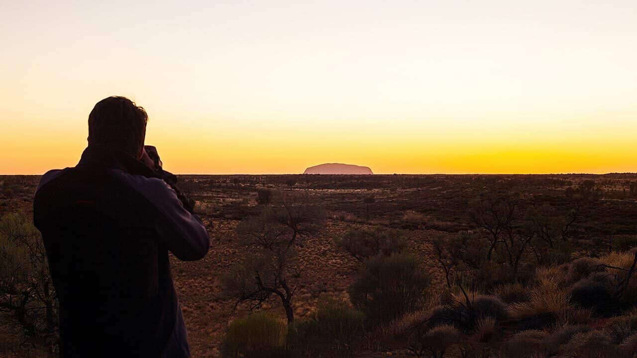Sunrise at Uluru