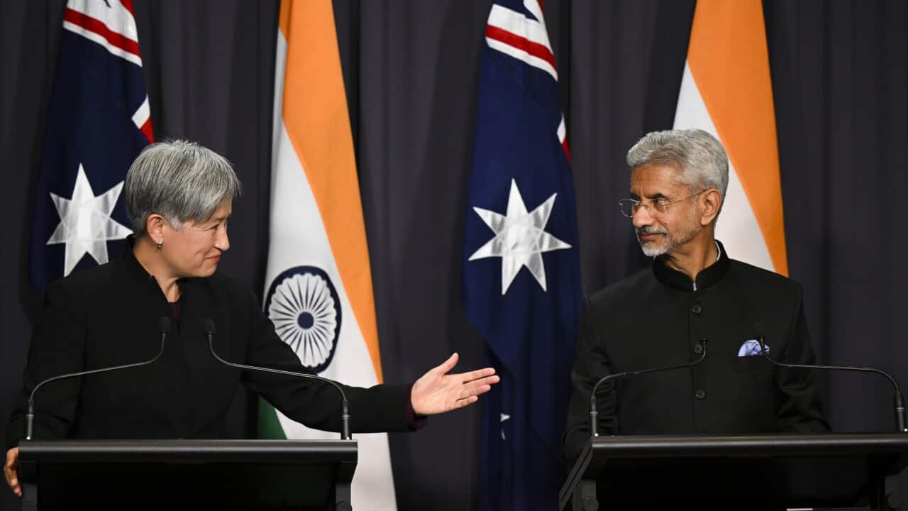 PENNY WONG INDIA BILATERAL MEETING