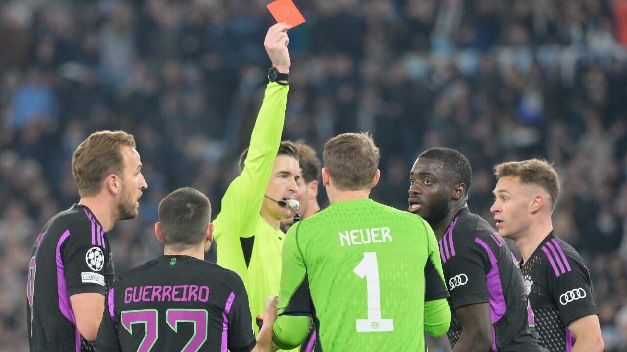UEFA Champions League football match - SS Lazio vs Bayern Munich