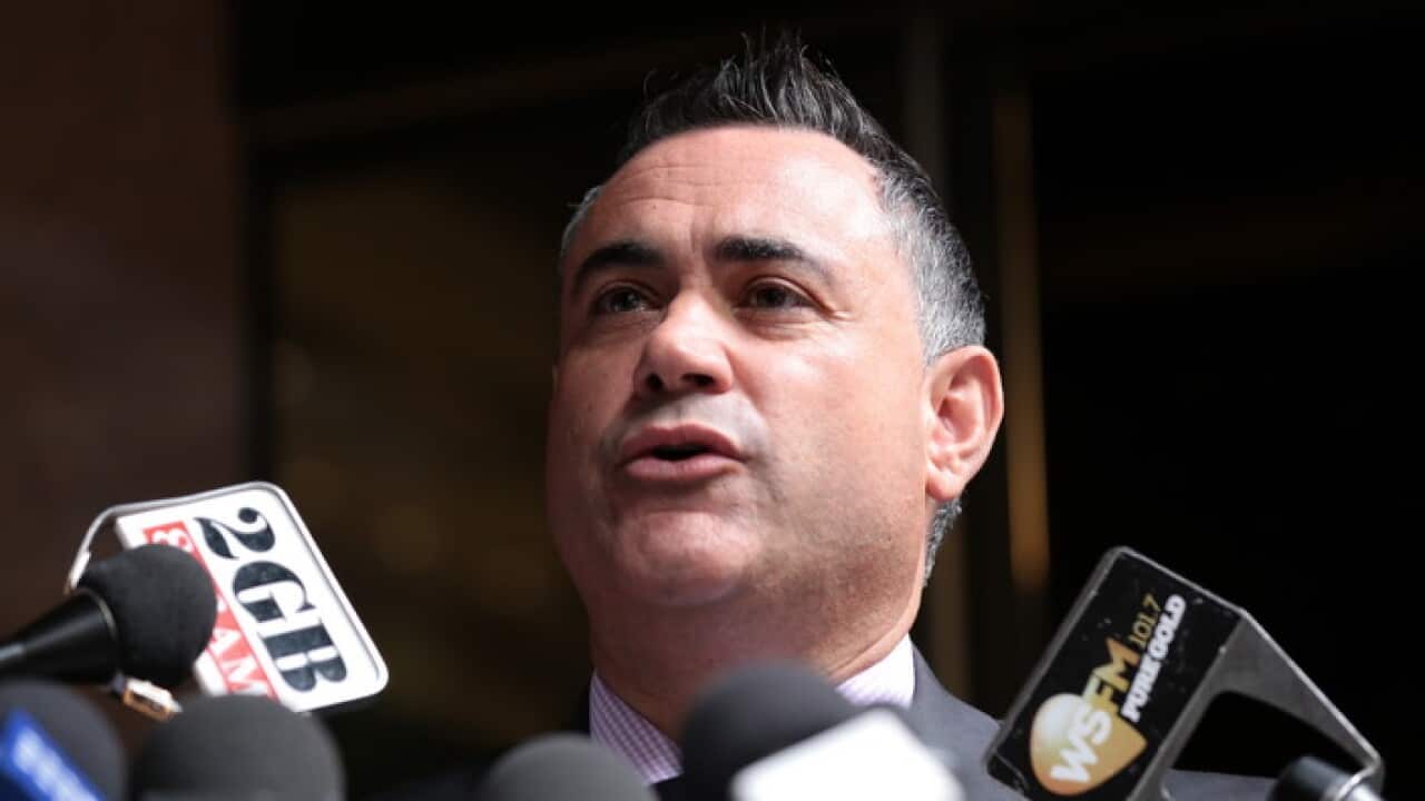 NSW Deputy Premier John Barilaro.