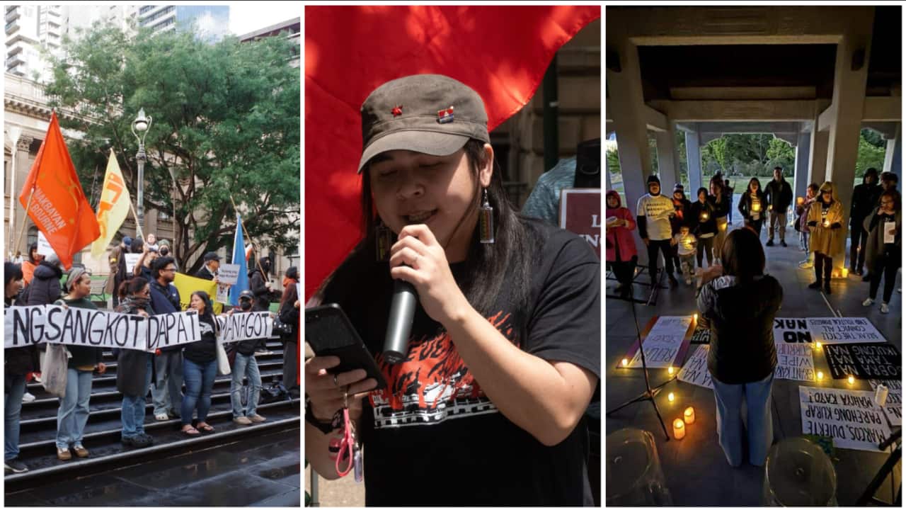 Several Groups in Australia hold separate protests in solidarity of the November 30 Rally in the Philippines Against Corruption