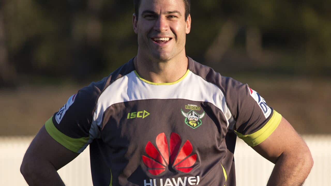 Canberra Raiders forward David Shillington