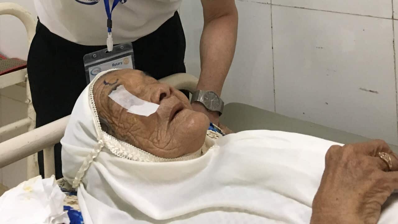 Interview with Richard Lim related to free eye care for our Cambodian people through Cambodia Vision, which he will raise his feelings, as well as the patients afterwards How did they feel?