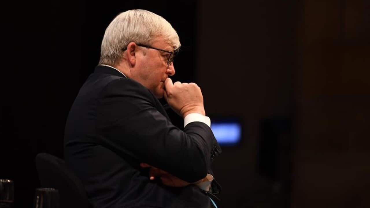 Former prime minister Kevin Rudd