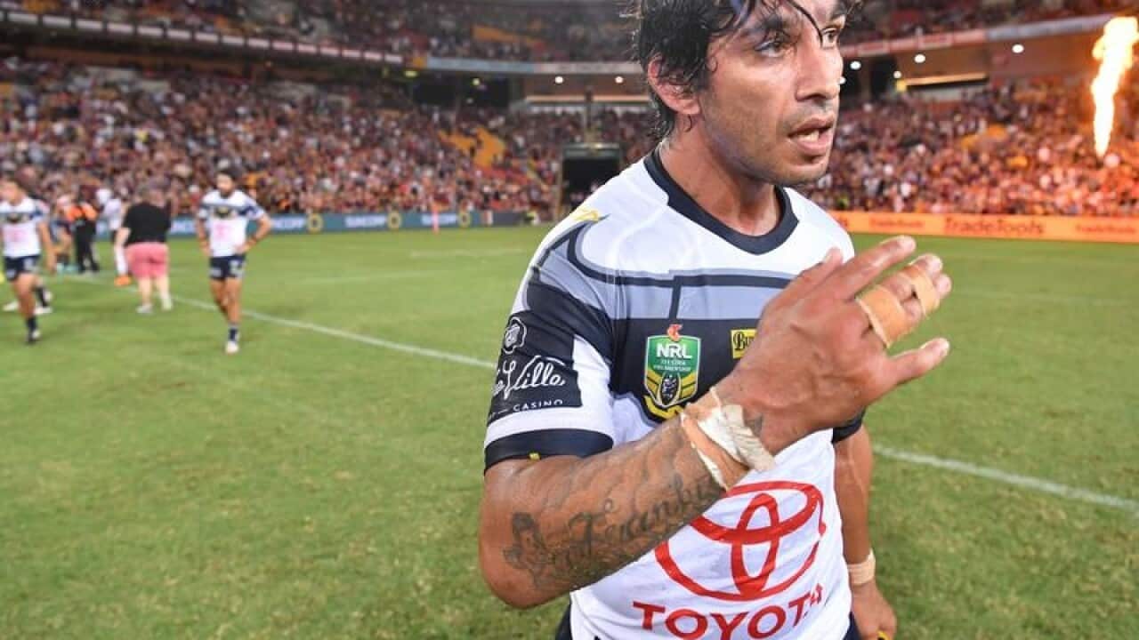 Johnathan Thurston of the Cowboys