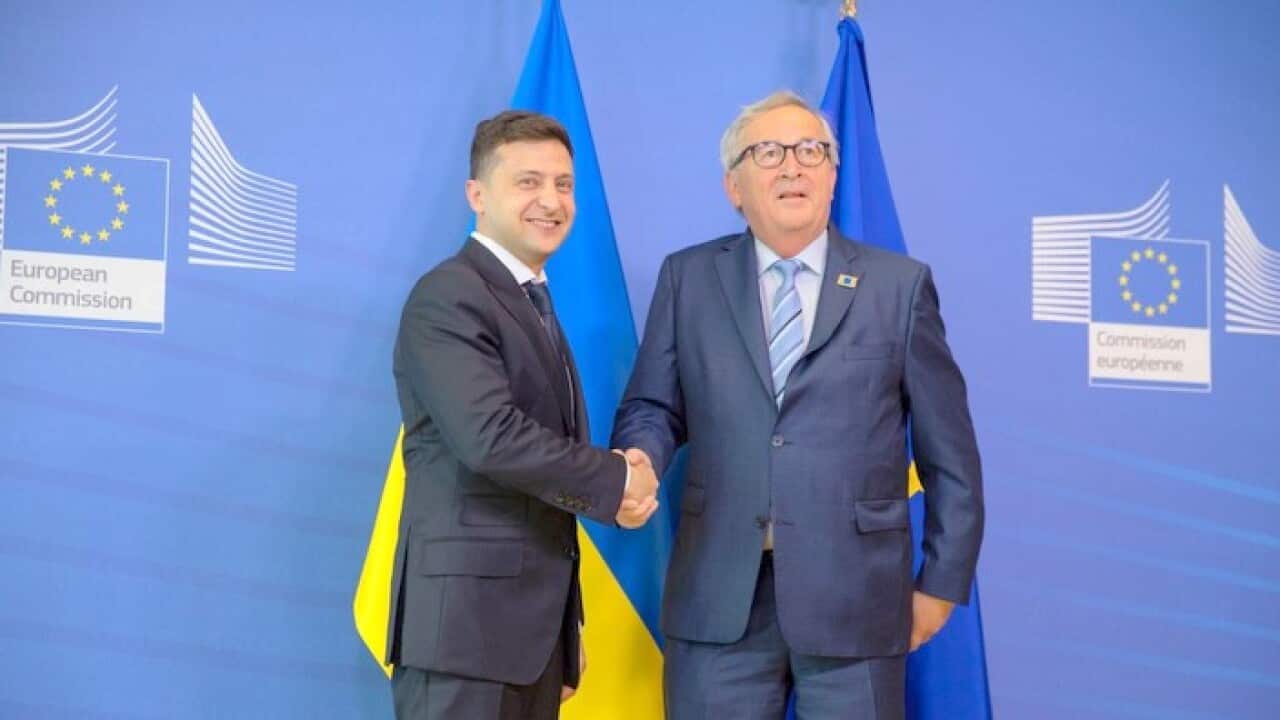 President of Ukraine Volodymyr Zelenskyy had a meeting with President of the European Commission Jean-Claude Juncker