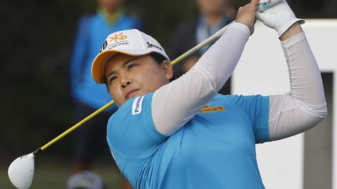 South Korean golfer Inbee Park