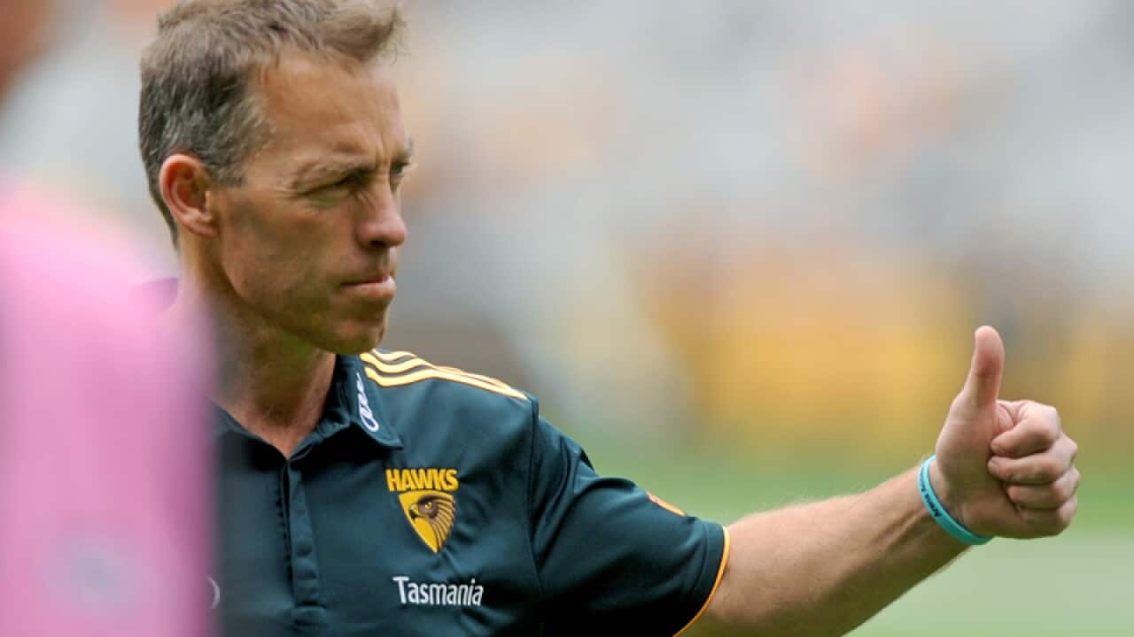 Hawthorn coach Alastair Clarkson