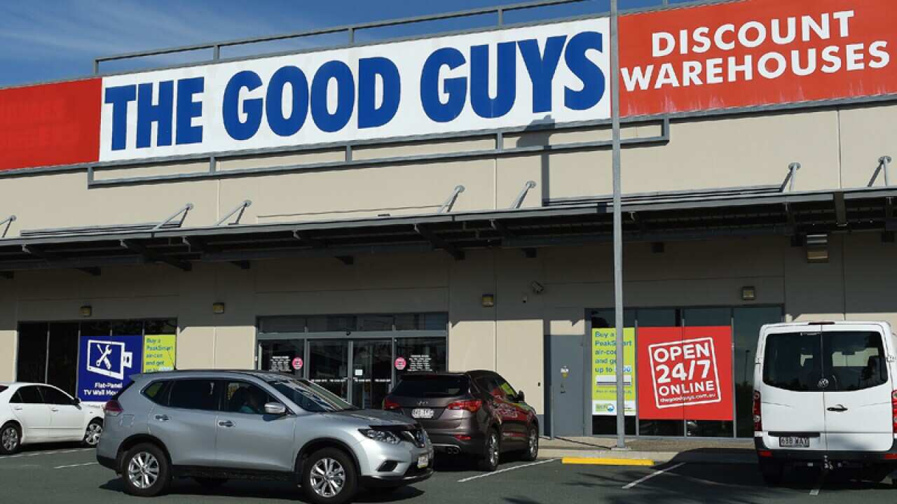 A The Good Guys store