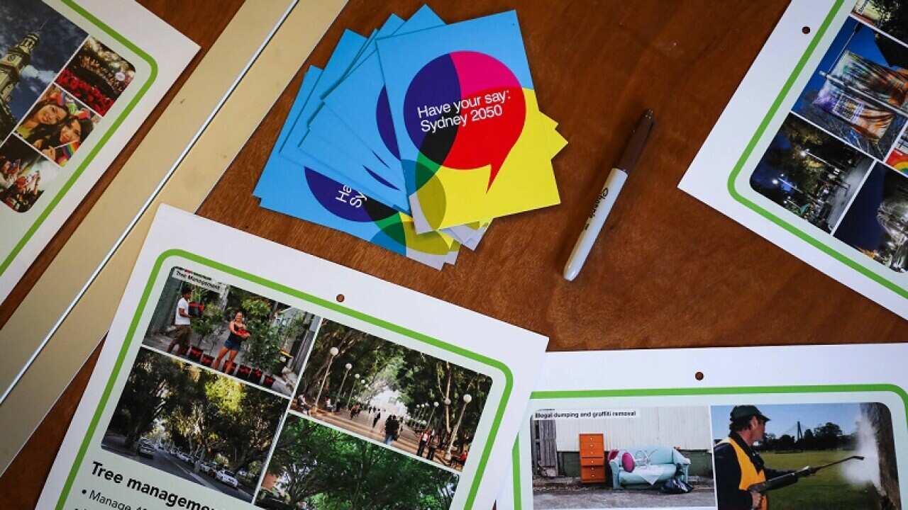 Erskineville Town Hall, Sydney - 13th February 2019. Community consultation program for the strategic plan – Sustainable Sydney 2050.