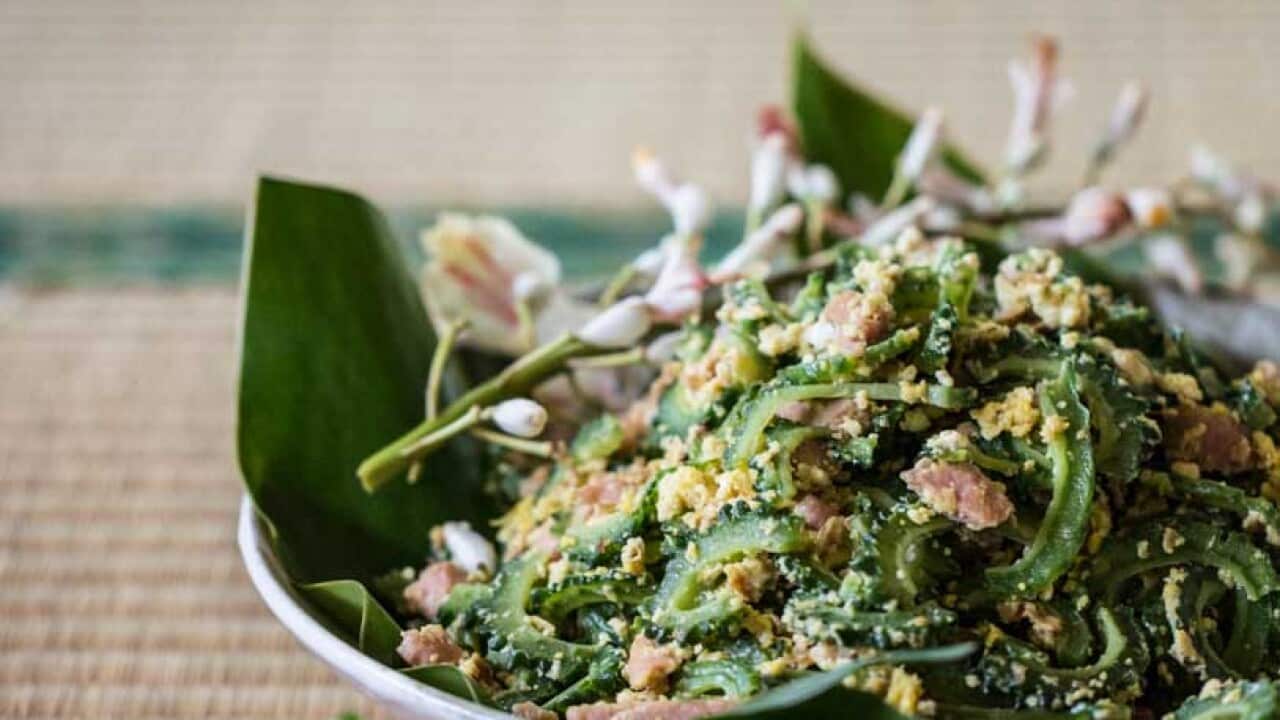 Image for read more article 'BITTER MELON STIR-FRY'