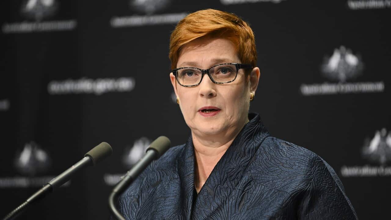 Australian Foreign Minister Marise Payne